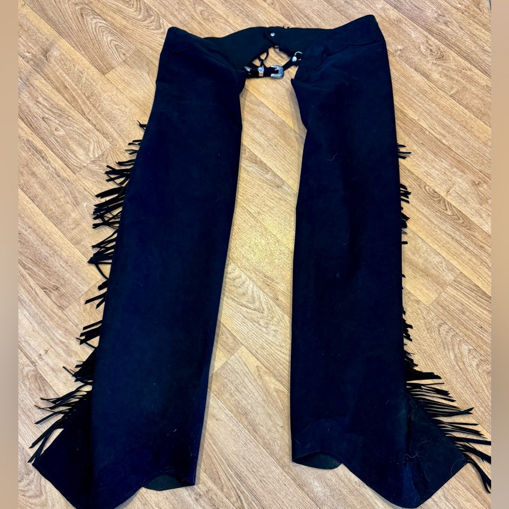 Ultra Suede Fringe Women chaps